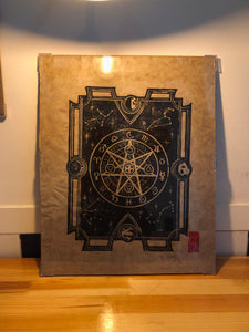 ASTRAL CARD PRINT WITH FRAME